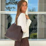 DEPECHE Beautiful shoulderbag Shoulderbag / Handbag 161 Dark brown