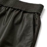 Depeche leather wear Belle MW Leather Pants Pants 335 Dark Khaki