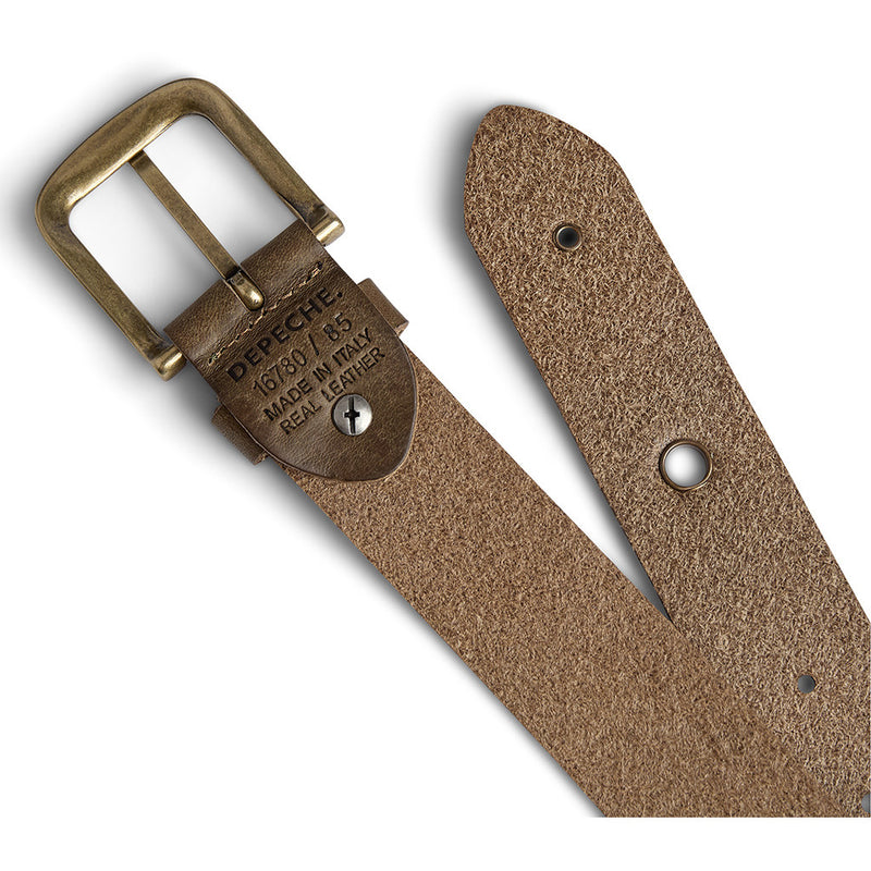 DEPECHE Belt with cool details Belts 049 Army Green