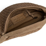 DEPECHE Berlin braided bumbag Bermuda 011 Sand