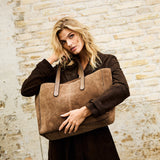 DEPECHE Bilbao Shopper Shopper 342 Dark Mud