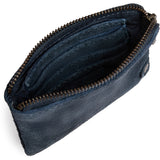 DEPECHE Bilbao suede purse Purse / Credit card holder 031 Ocean