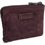 DEPECHE Bilbao suede purse Purse / Credit card holder 321 Plum