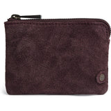 DEPECHE Bilbao suede purse Purse / Credit card holder 321 Plum