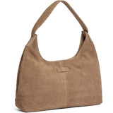 DEPECHE Bilbao suede shoulder bag Shoulderbag / Handbag 011 Sand