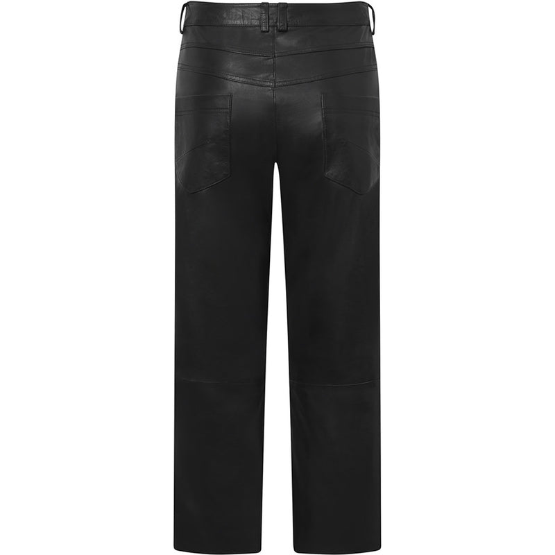 Depeche leather wear Bindy leather pants (HW) Pants 099 Black (Nero)