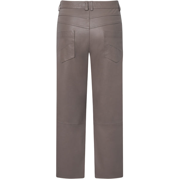 Depeche leather wear Bindy leather pants (HW) Pants 168 Latte