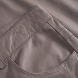 Depeche leather wear Bindy leather pants (HW) Pants 168 Latte