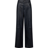 Depeche leather wear Boa HW Wide Leather Pants Pants 031 Ocean