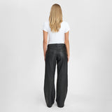 Depeche leather wear Boa leather pants - full length (HW) Pants 099 Black (Nero)