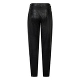 Depeche leather wear Boa skinny leg leather pants Pants 099 Black