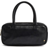 DEPECHE Boxy leather crossover bag Cross over 099 Black