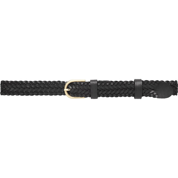 DEPECHE Braided belt Belts 099 Black (Nero)