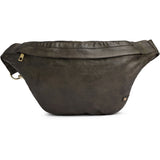 DEPECHE Bumbag in a buttery soft leather quality Bumbag 049 Army Green