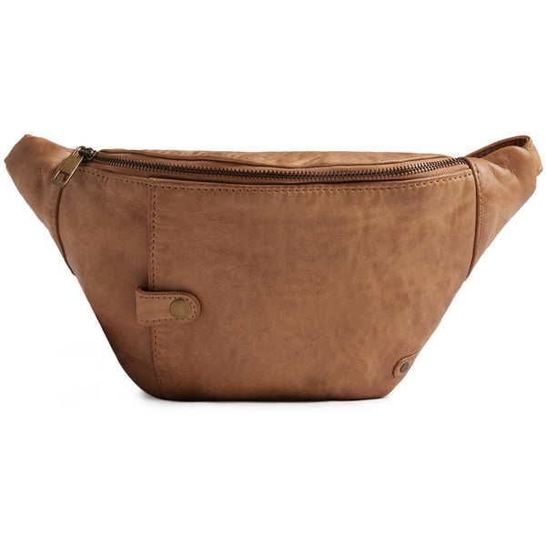 DEPECHE Bumbag in soft leather quality Bumbag 156 Camel