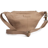 DEPECHE Bumbag in soft leather quality Bumbag 168 Latte