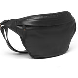 DEPECHE Bumbag with delicate edge stitching Bumbag 099 Black (Nero)