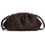 DEPECHE Cali clutch Small bag / Clutch 161 Dark brown