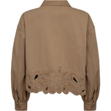 Depeche Clothing Cassy jacket with beautiful details Jackets 011 Sand