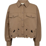 Depeche Clothing Cassy jacket with beautiful details Jackets 011 Sand