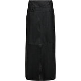 Depeche leather wear ClaraDEP Maxi Skirt Skirts 099 Black (Nero)