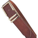 DEPECHE Classic belt Belts 040 Dark cognac