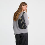 DEPECHE Classic bumbag Bumbag 099 Black