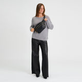 DEPECHE Classic bumbag Bumbag 099 Black