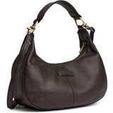 DEPECHE Classic calf leather shoulder bag Shoulderbag / Handbag 033 Mocca