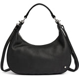 DEPECHE Classic calf leather shoulder bag Shoulderbag / Handbag 099 Black