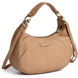 DEPECHE Classic calf leather shoulder bag Shoulderbag / Handbag 156 Camel