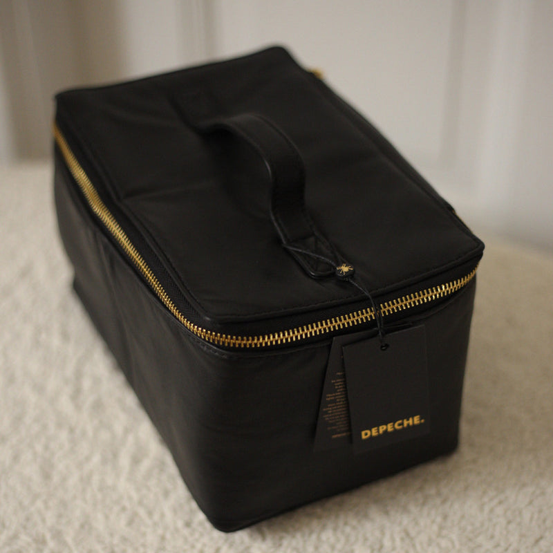 DEPECHE Classic cosmeticbag Accessories 097 Gold