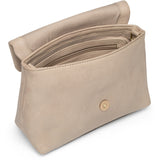DEPECHE Classic crossover bag in soft leather quality Cross over 228 Soft Sand