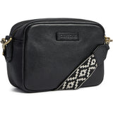 DEPECHE Classic crossover with cool canvas strap Cross over 099 Black (Nero)