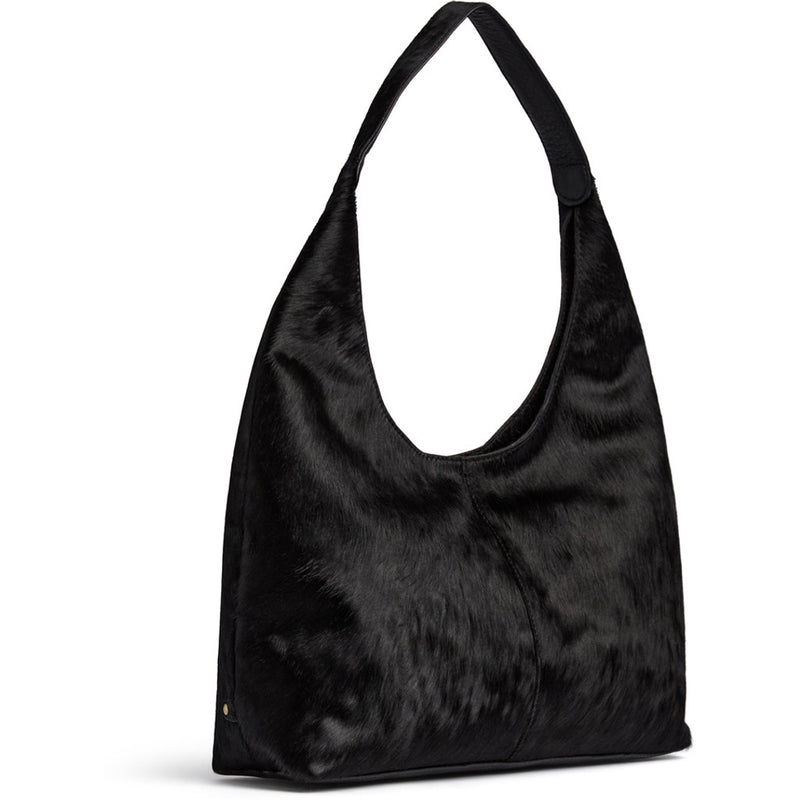 DEPECHE Classic hair-on shopper Shopper 095 Jet Black