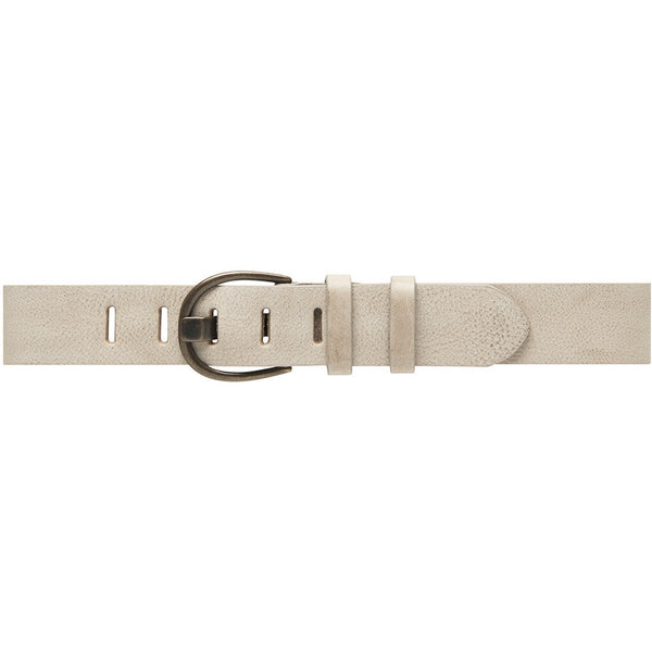 DEPECHE Classic jeans belt in delicious leather quality Belts 011 Sand