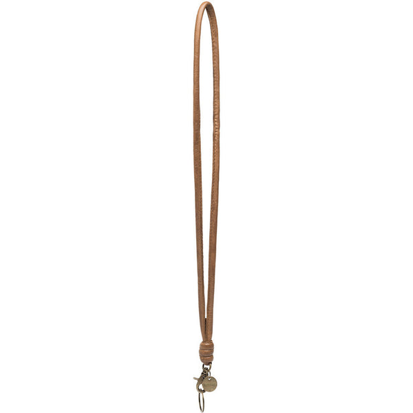 DEPECHE Classic keyhanger in soft leather Accessories 173 Chestnut