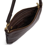 DEPECHE Classic leather shoulderbag Shoulderbag / Handbag 106 Coffee