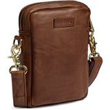 DEPECHE Classic mobile bag in soft leather quality Mobilebag 221 Chesterfield