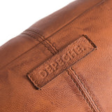 DEPECHE Classic must-have leather bumbag Bumbag 014 Cognac