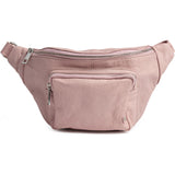 DEPECHE Classic must-have leather bumbag Bumbag 059 Soft rose