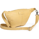 DEPECHE Classic must-have leather bumbag Bumbag 060 Yellow
