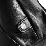 DEPECHE Classic shopper bag in a nice leather quality Shopper 099 Black (Nero)