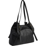 DEPECHE Classic shoulderbag with cool details Shoulderbag / Handbag 099 Black (Nero)