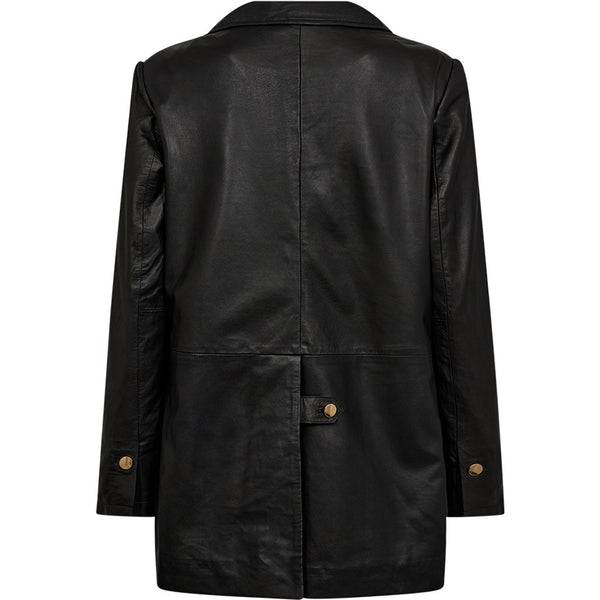 Depeche leather wear Classy Kenya leather blazer Blazer 099 Black (Nero)