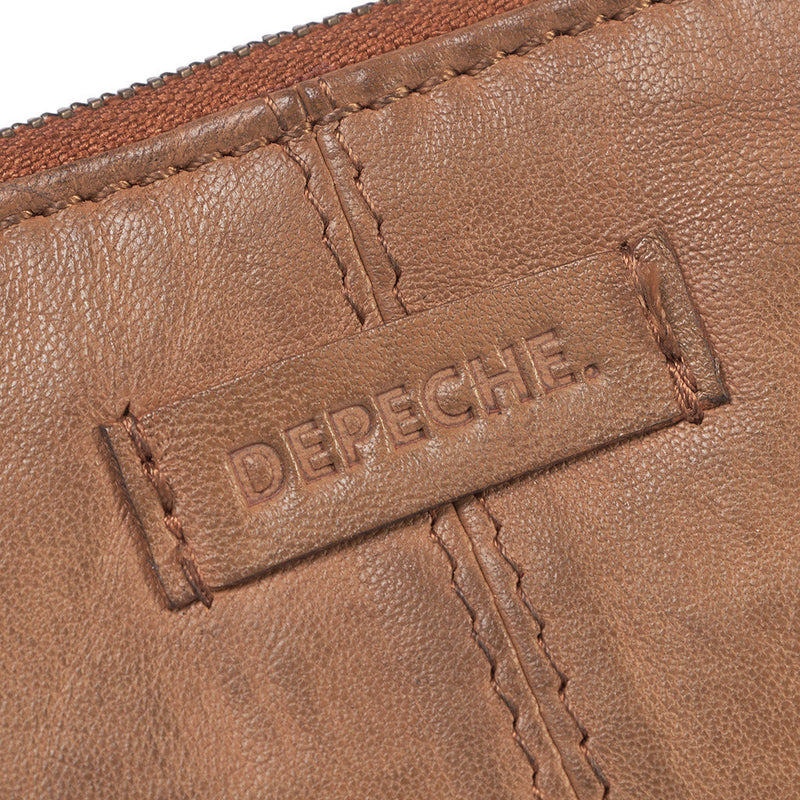 DEPECHE Clutch Clutch 014 Cognac