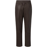 Depeche leather wear Cool Belle leather baggy pants Pants 008 Chocolate