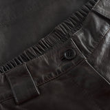 Depeche leather wear Cool Bianca suit pants in soft leather quality Pants 175 Charcoal