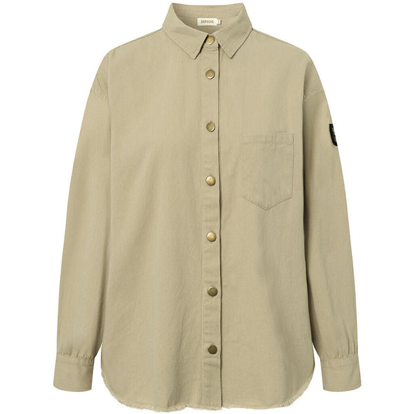 Depeche Clothing Cool Malou shirt in delicious quality Shirts 011 Sand