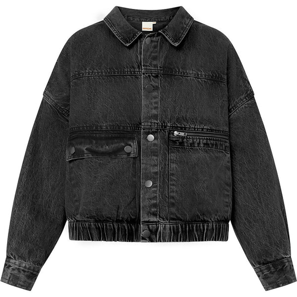 Depeche Clothing Cool Susan denim jacket Jackets 099 Black (Nero)